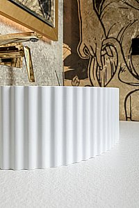 Раковина Armadi Art Canale 50 878-W белая купить в интернет-магазине Sanbest