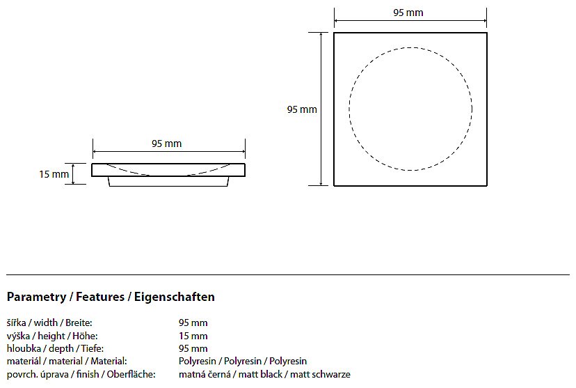 Мыльница Bemeta Gamma 145608310 черная купить в интернет-магазине сантехники Sanbest