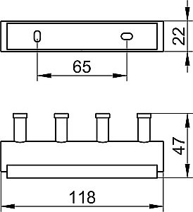 Крючок KEUCO PLAN 14913010000 хром купить в интернет-магазине сантехники Sanbest