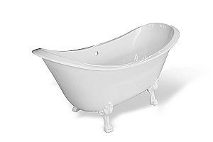 Ванна Эстет Скарлетт 180x77 белая купить в интернет-магазине Sanbest