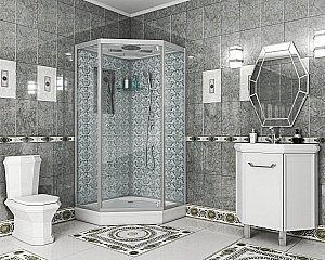 Душевая кабина Niagara Luxe NG-7702DW 100x100 купить в интернет-магазине Sanbest