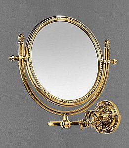 Зеркало косметическое Art&Max Barocco AM-2109-Do-Ant античное золото купить в интернет-магазине сантехники Sanbest