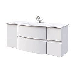 Тумба под раковину Caprigo Integra 130.12 левая Эмали реестра отделок CLASSIC купить в интернет-магазине сантехники Sanbest