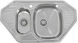 Мойка кухонная Kaiser KSS-8547 хром купить в интернет-магазине сантехники Sanbest