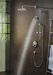 Душевой гарнитур Hansgrohe Raindance Select S 3jet 27654000 купить в интернет-магазине сантехники Sanbest