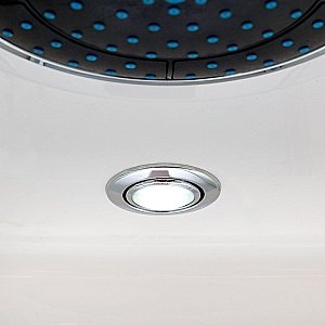 Душевая кабина DTO ЕМ1510 с гидромассажем и пультом 100х100 купить в интернет-магазине Sanbest