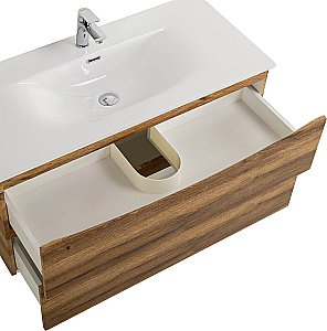 Тумба с раковиной BelBagno MARINO-CER-N-1000-2C-SO-RR-P Rovere Rustico для ванной в интернет-магазине Sanbest