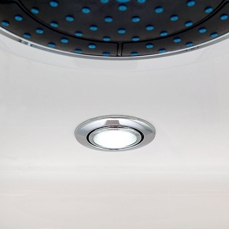 Душевая кабина DTO ЕМ1510 с гидромассажем и пультом 100х100 купить в интернет-магазине Sanbest