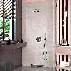 Душевая система Berges VENTAS 73003 хром купить в интернет-магазине сантехники Sanbest