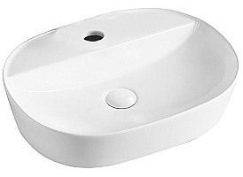 Раковина Azario 50 AZ-2202 SP белая купить в интернет-магазине Sanbest