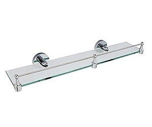 Полка стеклянная WasserKRAFT Rhein K-6244 купить в интернет-магазине сантехники Sanbest