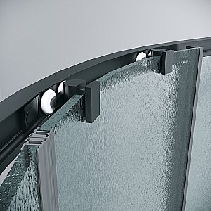 Душевой уголок Grossman Cosmo 301.K33.02.9090.21.02 90x90 стекло шиншилла/профиль черный матовый купить в интернет-магазине Sanbest