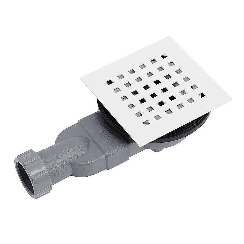 Душевой поддон Belbagno TRAY-MR-UNO-R-90-550-35-NERO-NO черный/решетка черная матовая купить в интернет-магазине Sanbest