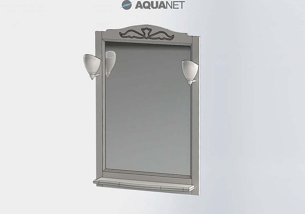 Зеркало Aquanet Амелия 80 в ванную от интернет-магазине сантехники Sanbest