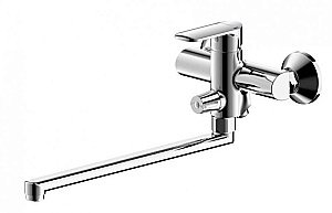 Смеситель для ванны Bravat Louise F6191183CP-01L-RUS купить в интернет-магазине сантехники Sanbest