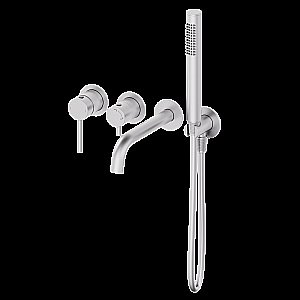 Смеситель для ванны встраиваемый WONZON & WOGHAND STICK, Брашированный никель (WW-889017-BN) купить в интернет-магазине сантехники Sanbest