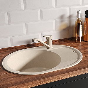 Кухонная мойка Lemark Lacha 620 9910052 жасмин купить в интернет-магазине сантехники Sanbest