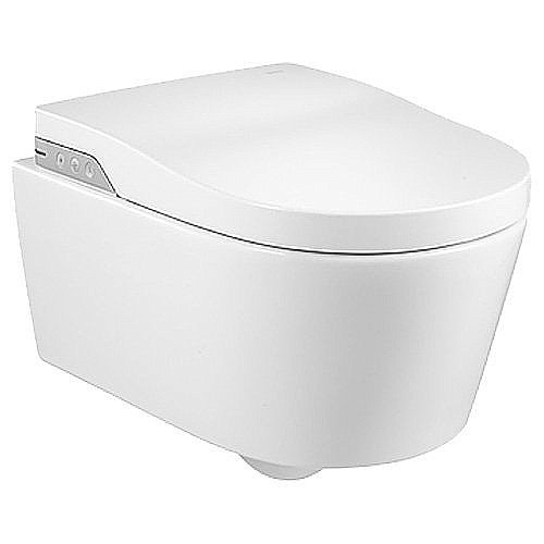 Унитаз подвесной Roca Inspira in-Wash 803060001 безободковый купить в интернет-магазине Sanbest
