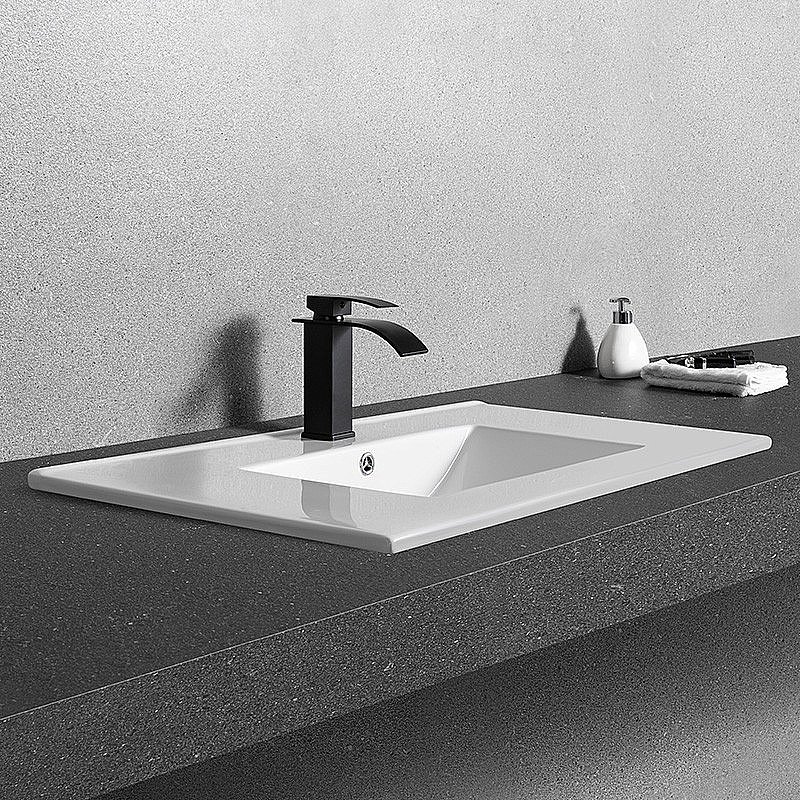 Раковина Ceramalux N 91 YJ-803-90 белая купить в интернет-магазине Sanbest