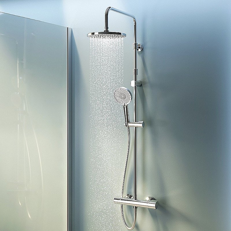Душевая система AM.PM X-Joy F0785A400 хром купить в интернет-магазине сантехники Sanbest