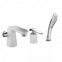 Смеситель для ванны Lemark Melange LM4947CW купить в интернет-магазине сантехники Sanbest