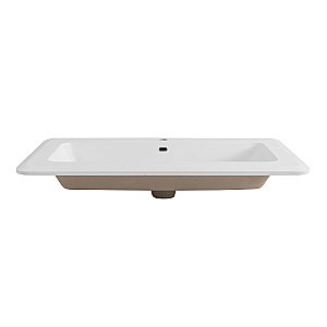 Тумба с раковиной Cezares IDRA 98 55804+50264 Bianco opaco для ванной в интернет-магазине Sanbest