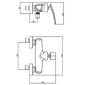 Инсталляция для унитаза Azario AZ-8010-1000 купить в интернет-магазине сантехники Sanbest