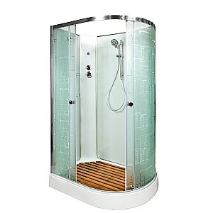 Душевая кабина DTO ЕМ1511 N LED 110х80 купить в интернет-магазине Sanbest