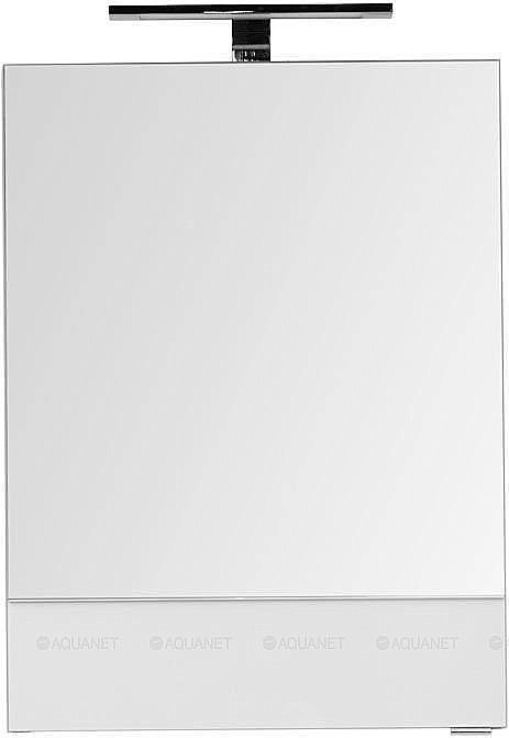 Зеркальный шкаф Aquanet Верона 207763 50 белый купить в интернет-магазине сантехники Sanbest