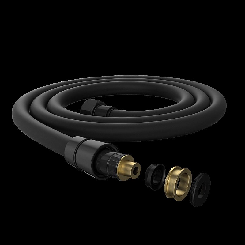Душевой шланг Elghansa Shower hose SH085-Black черный купить в интернет-магазине сантехники Sanbest