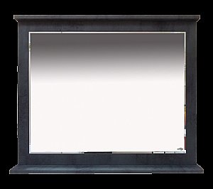 Зеркало Misty Марта 100x72 темный бетон в ванную от интернет-магазине сантехники Sanbest