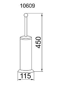 Ершик Boheme Medici 10609 купить в интернет-магазине сантехники Sanbest