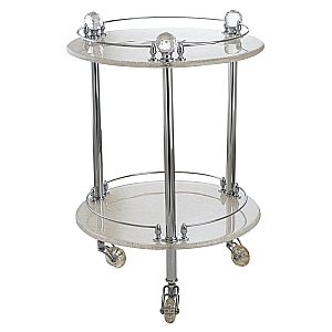 Столик Migliore Cristalia ML.CRS-60.249.CR хром/Swarovski купить в интернет-магазине сантехники Sanbest