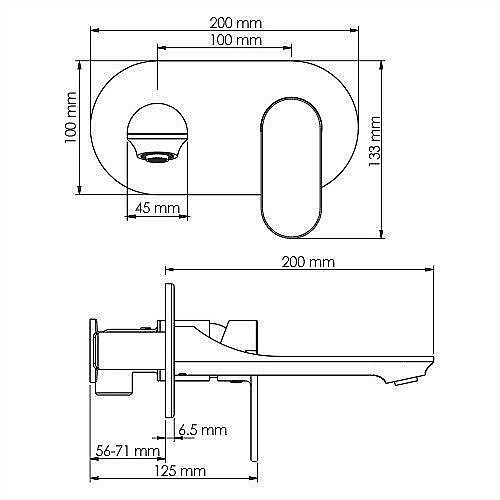 Смеситель для раковины WasserKRAFT Elbe 7430 купить в интернет-магазине сантехники Sanbest