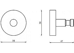 Крючок Aquanet Flash R1 купить в интернет-магазине сантехники Sanbest