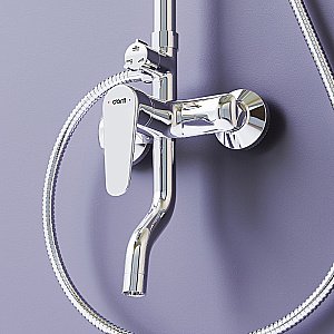 Душевая система Dorff Prime D0740900 хром купить в интернет-магазине сантехники Sanbest