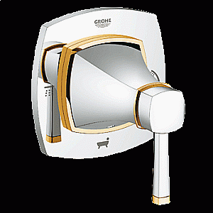 Дивертор Grohe Grandera 19942IG0 хром/золото для смесителя в интернет-магазине сантехники Sanbest