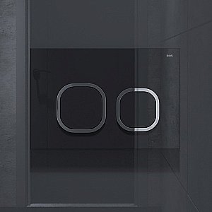 Кнопка для инсталляции IDDIS Uniglass 001 UNG01BCi77 купить в интернет-магазине сантехники Sanbest