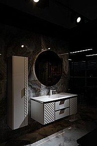 Зеркало Boheme NeoArt Rombo 545-100 в ванную от интернет-магазине сантехники Sanbest