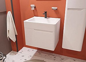 Раковина Эстет KARE LUXE silk 60 ФР-00014679 белая матовая купить в интернет-магазине Sanbest