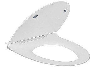 Унитаз подвесной Ceramalux CL-2100 белый, безободковый, с крышкой микролифт купить в интернет-магазине Sanbest