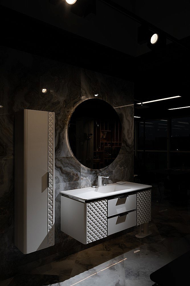 Зеркало Boheme NeoArt Rombo 545-100 в ванную от интернет-магазине сантехники Sanbest