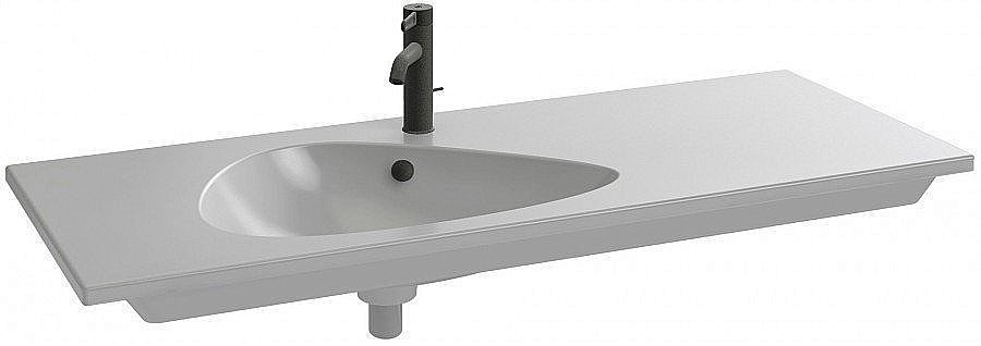 Раковина Jacob Delafon NOUVELLE VAGUE 101 EXAQ112-00 белая купить в интернет-магазине Sanbest