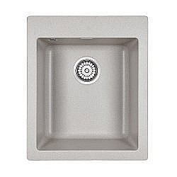 Мойка кухонная Paulmark Leer PM104249-GR Серая купить в интернет-магазине сантехники Sanbest