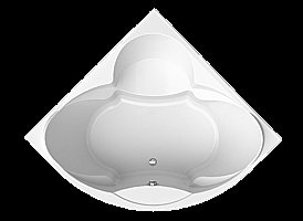 Ванна акриловая Радомир Филадельфия 168х168 комплект хром купить в интернет-магазине Sanbest