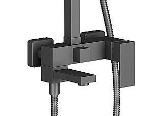 Душевая система Timo Selene SX-2013/03 черная матовая купить в интернет-магазине сантехники Sanbest