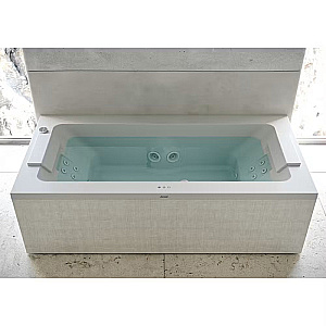Гидромассажная ванна Jacuzzi Sharp 190х90 SHA301E0400 Rainbow&Clean System, белая/хром купить в интернет-магазине Sanbest