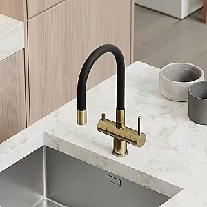 Смеситель для кухни Sancos Lucia SC4004BG брашированное золото купить в интернет-магазине сантехники Sanbest