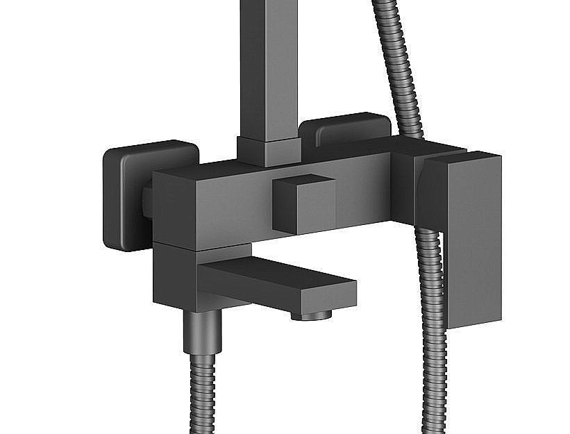 Душевая система Timo Selene SX-2013/03 черная матовая купить в интернет-магазине сантехники Sanbest