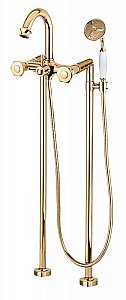 Смеситель для ванны Cezares APHRODITE-VDP-03/24-S1 золото купить в интернет-магазине сантехники Sanbest